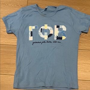 Blue Gamma Phi Beta Baby Tee